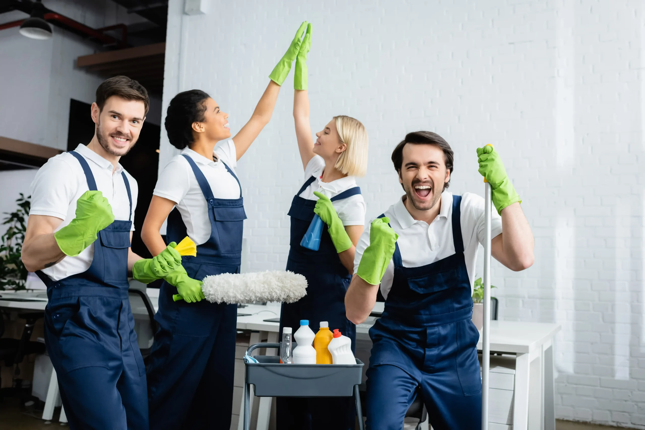 School Cleaning team at work in Sydney — Sydney Clean Group