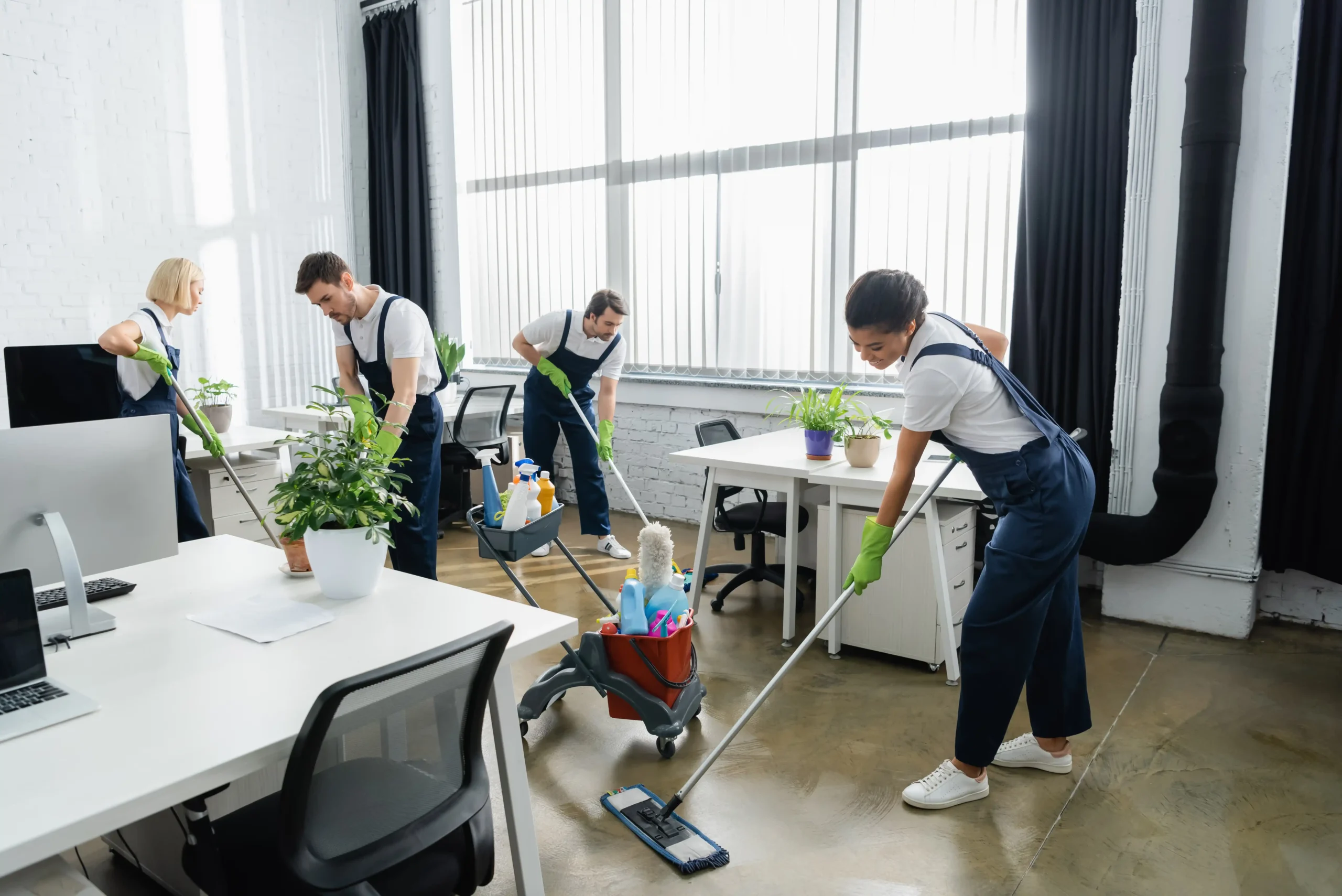 Warehouse Cleaning team at work in Sydney — Sydney Clean Group