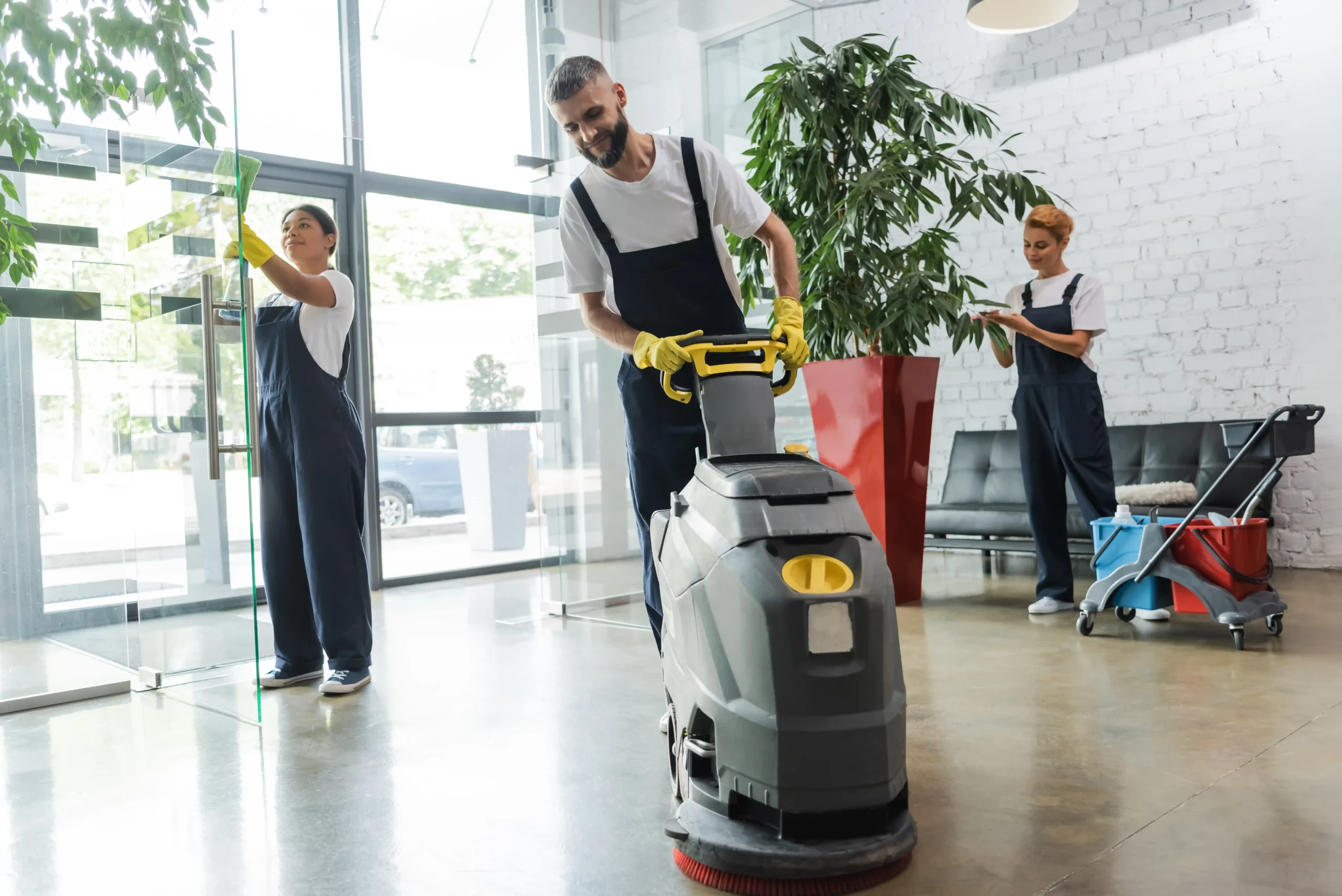 Strata Cleaning team at work in Sydney — Sydney Clean Group